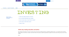 Desktop Screenshot of investing.st20.com